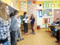 hodina matematiky s návštěvou ze školy v Opatovicích